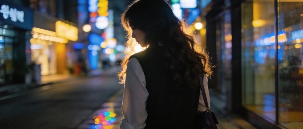 在首尔的一个高档夜场中，有人看到了那个韩国女孩